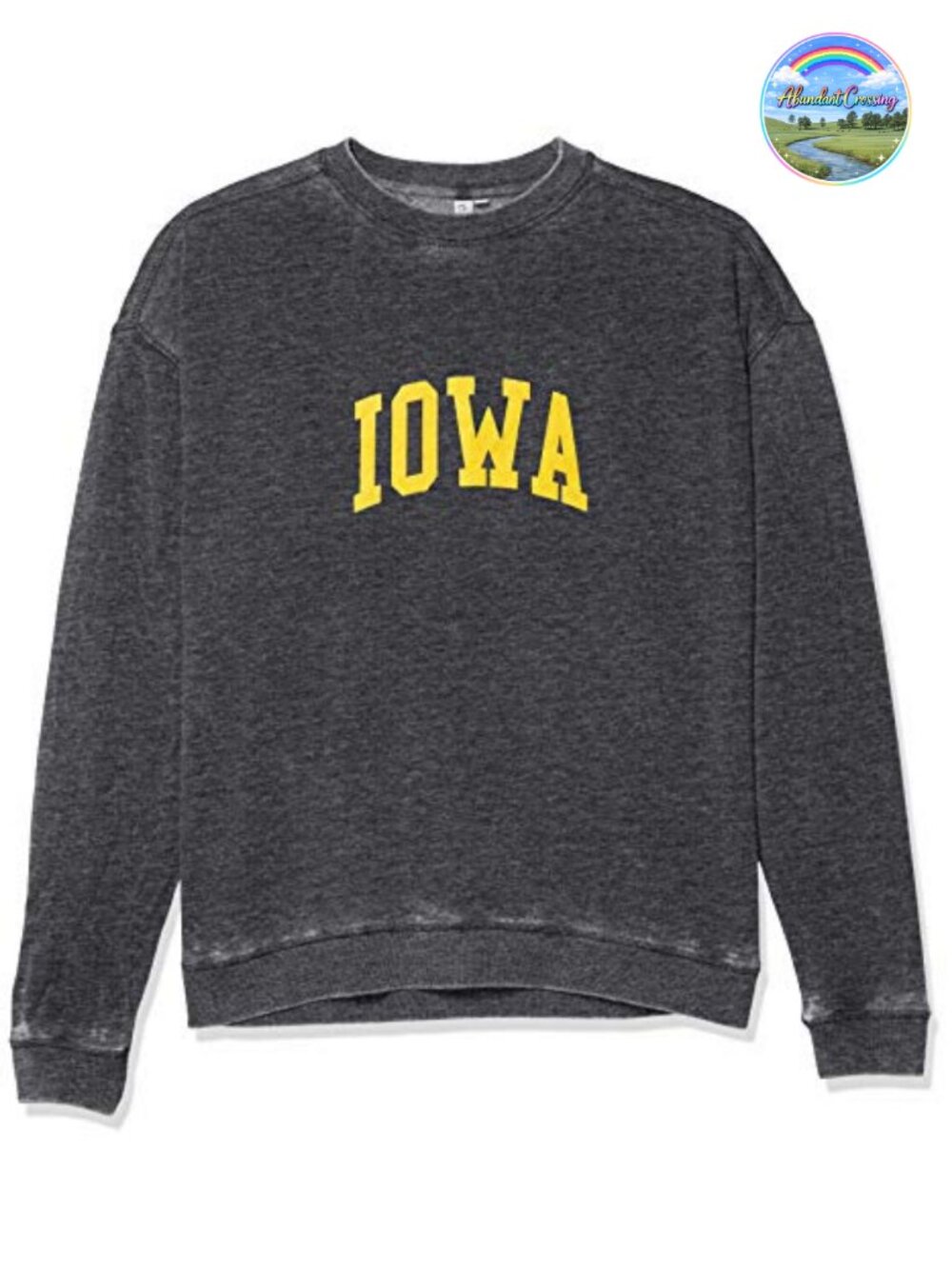 Officially Licensed NCAA Oversized Fleece Crewneck Sweatshirt